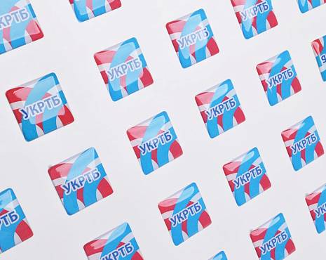 Пример работ «Наклейки со смолой» №55