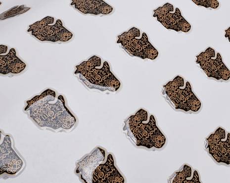 Пример работ «Наклейки со смолой» №81