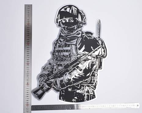 Пример работ «Лазерная гравировка на металле» №4