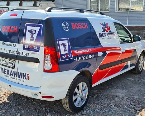 Пример работ «Брендирование автотранспорта» №18