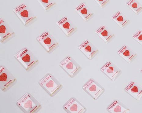 Пример работ «Наклейки со смолой» №74