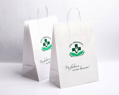 Пример работ «Пакеты с логотипом» №38