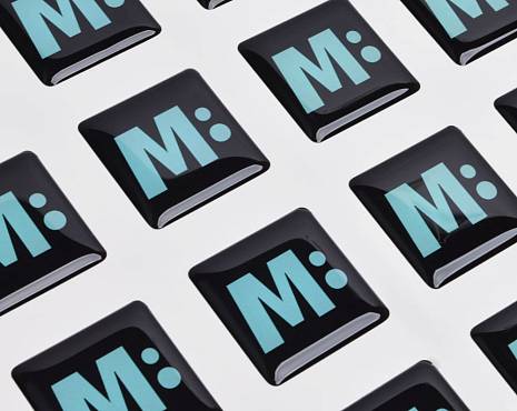 Пример работ «Наклейки со смолой» №105