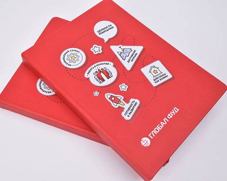 Пример работ «Ежедневники и блокноты» №75