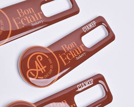 Пример работ «Бейджи со смолой» №9