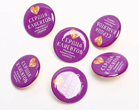 Пример работ «Значки со смолой» №12