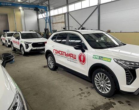 Пример работ «Брендирование автотранспорта» №1