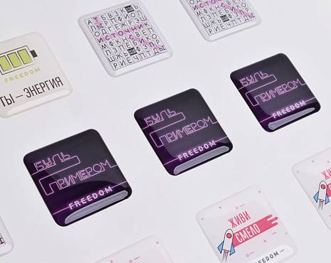 Пример работ «Наклейки со смолой» №53