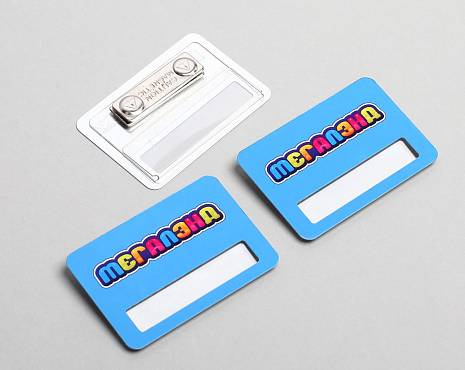 Пример работ «Бейджи» №45