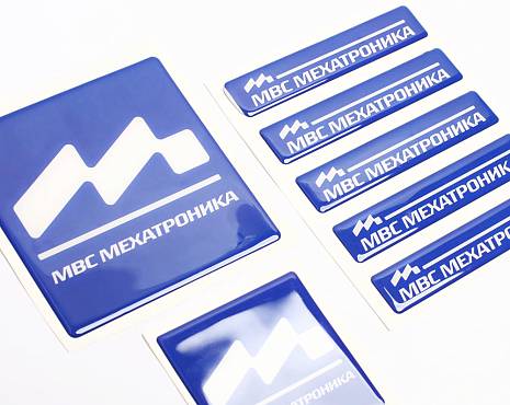 Пример работ «Наклейки со смолой» №2