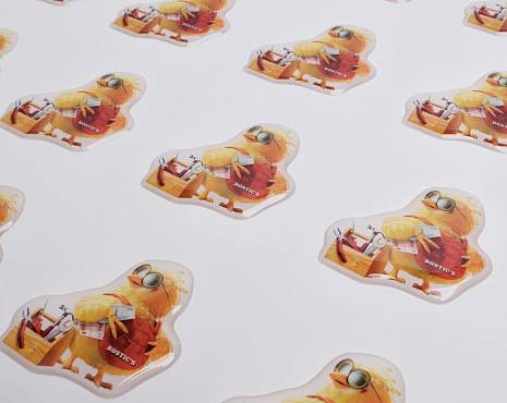 Пример работ «Наклейки со смолой» №38