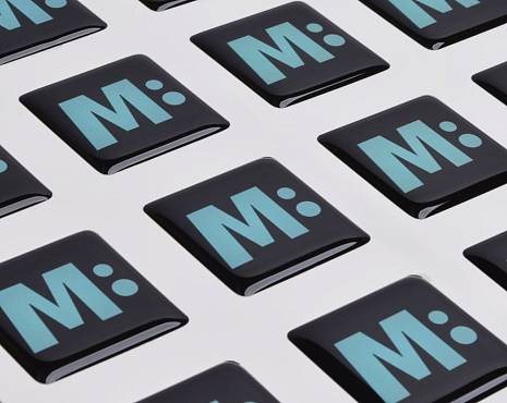 Пример работ «Наклейки со смолой» №106