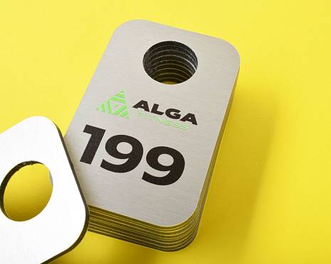 Пример работ «Номерки» №15