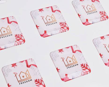 Пример работ «Наклейки со смолой» №48