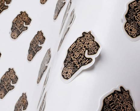 Пример работ «Наклейки со смолой» №77