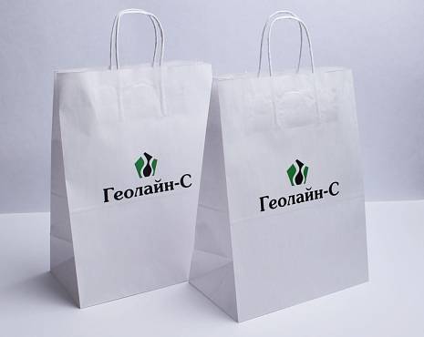 Пример работ «Пакеты с логотипом» №7