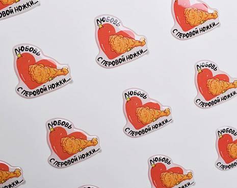 Пример работ «Наклейки со смолой» №86