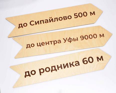 Пример работ «Изготовление навигации для ЖК и административных зданий» №39