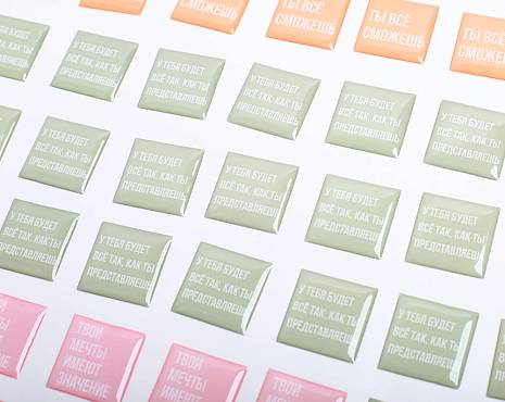 Пример работ «Наклейки со смолой» №71