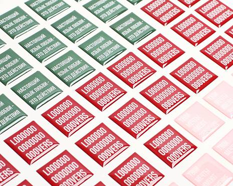 Пример работ «Наклейки со смолой» №76