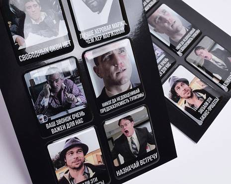 Пример работ «Наклейки со смолой» №102